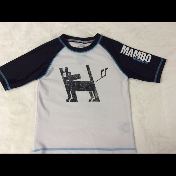 Mambo Australia Tooting Dog Surf Shirt Size 7 - Picture 1 of 8